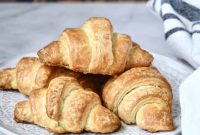 Homemade Bakery Croissants