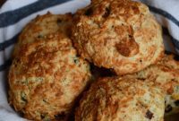 Hearty Bacon and Gruyère Drop Biscuits
