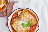 Cheesy Eggplant Roll-Ups