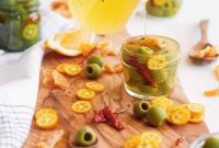 Spicy Citrus Marinated Olives