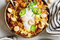 Harvest Pumpkin Chili