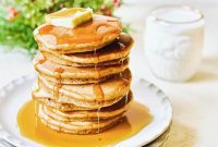Spiced Gingerbread Pancakes