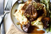 Tender Red Wine Short Ribs