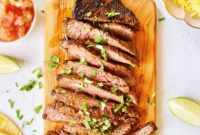Carne Asada Marinade for Beef Fajitas