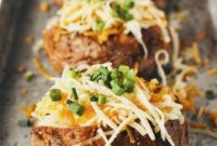 Baked Potatoes with Crispy Skin