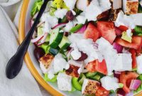 Zesty Greek Chicken Salad
