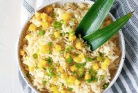 Tropical Coconut Pineapple Rice
