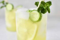 Crisp Cucumber Mint Lemonade