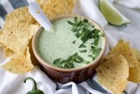 Chuy’s Inspired Creamy Jalapeño Dip