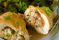 Jalapeño Popper Stuffed Chicken