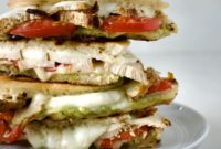 Grilled Pesto Chicken Panini