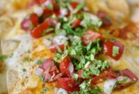 Chicken Enchiladas with Tangy Cream Sauce