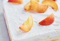 Velvet Peach and Cream Cheesecake