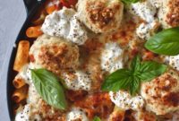 Flavorful Parmesan Chicken Meatballs