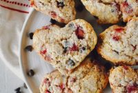 Summer Strawberry Scones