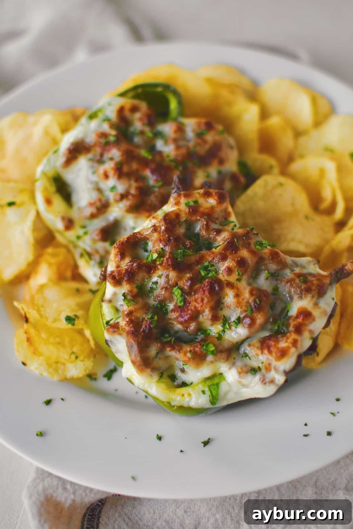 Stuffed Peppers with Philly Cheesesteak 1 featured 26235