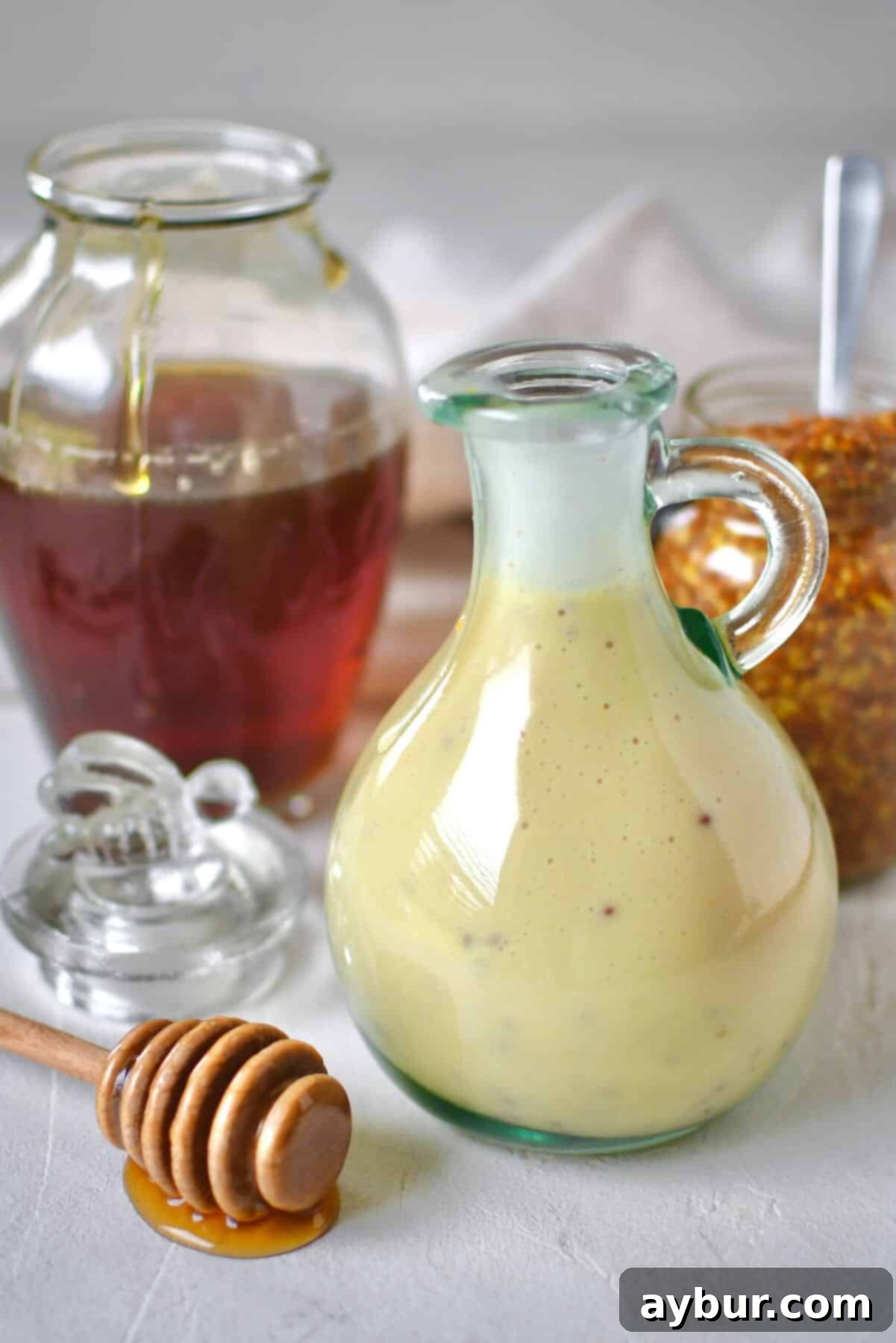 Zesty Honey Mustard Dressing 1 featured 26831