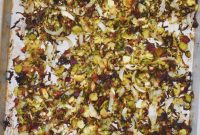 Smoky Bacon Roasted Brussels Sprouts