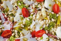 Bright Basil Pesto Pasta Salad