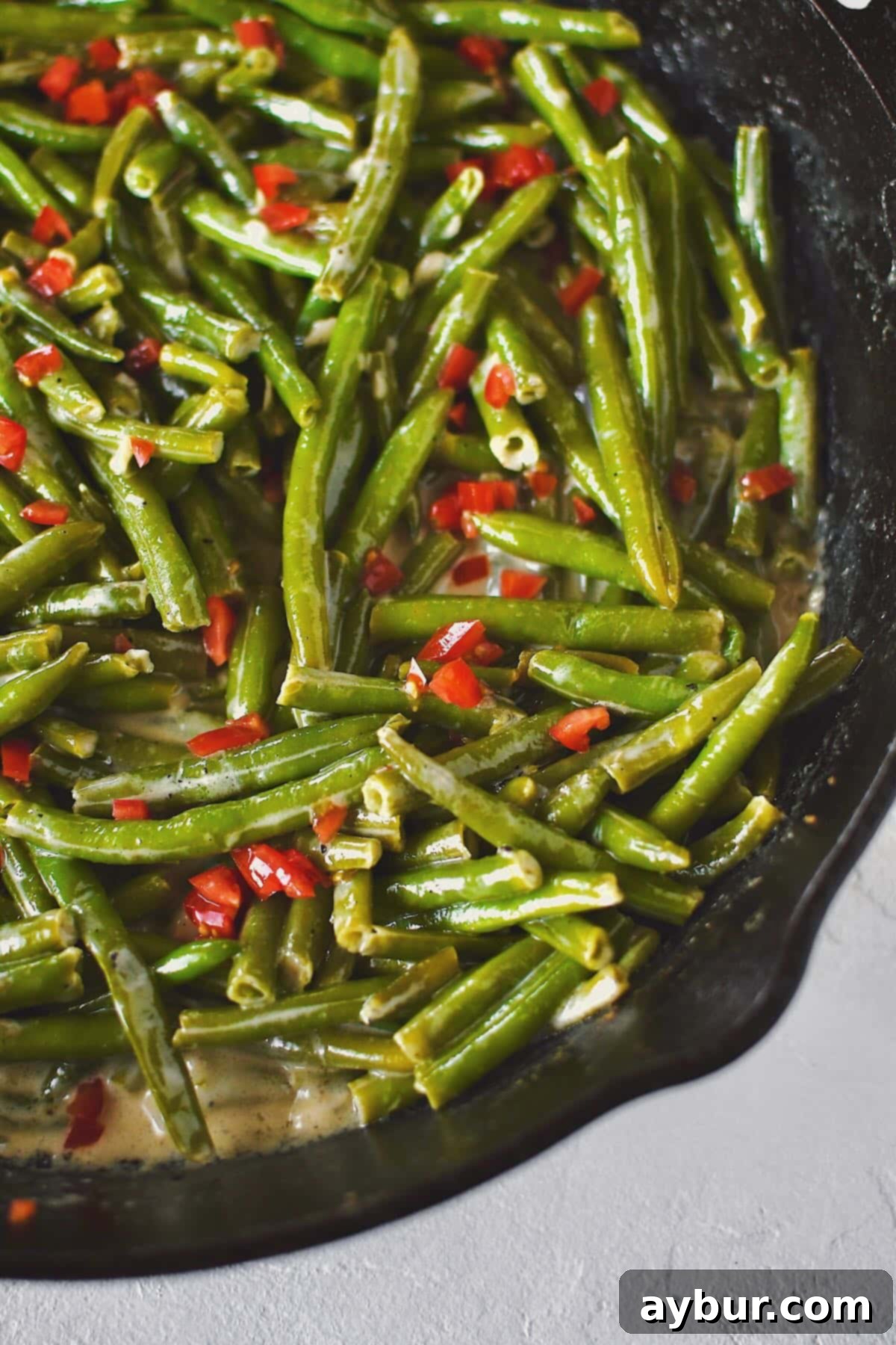 Creamy Green Beans 1 featured 27458