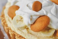 Creamy Banana Pudding Pie