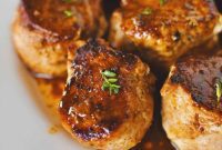 Pan-Seared Pork Tenderloin Medallions