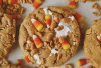 Spooky Sweet Candy Corn Cookies