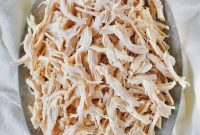 Tender Poached Chicken