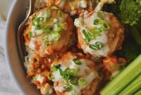 Spicy Buffalo Chicken Meatballs
