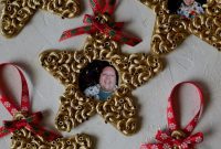 Homemade Pasta Christmas Ornaments