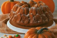 Pumpkin Spice Donut Bundt Cake