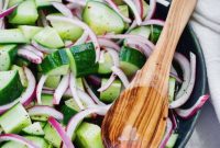 Instant Onion and Cucumber Pickles
