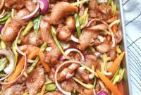 Sheet Pan Chicken Fajitas