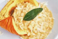 Creamy Pumpkin Sage Risotto