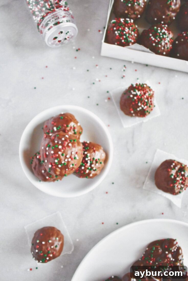 Delicious homemade Peanut Butter Balls and Peanut Clusters