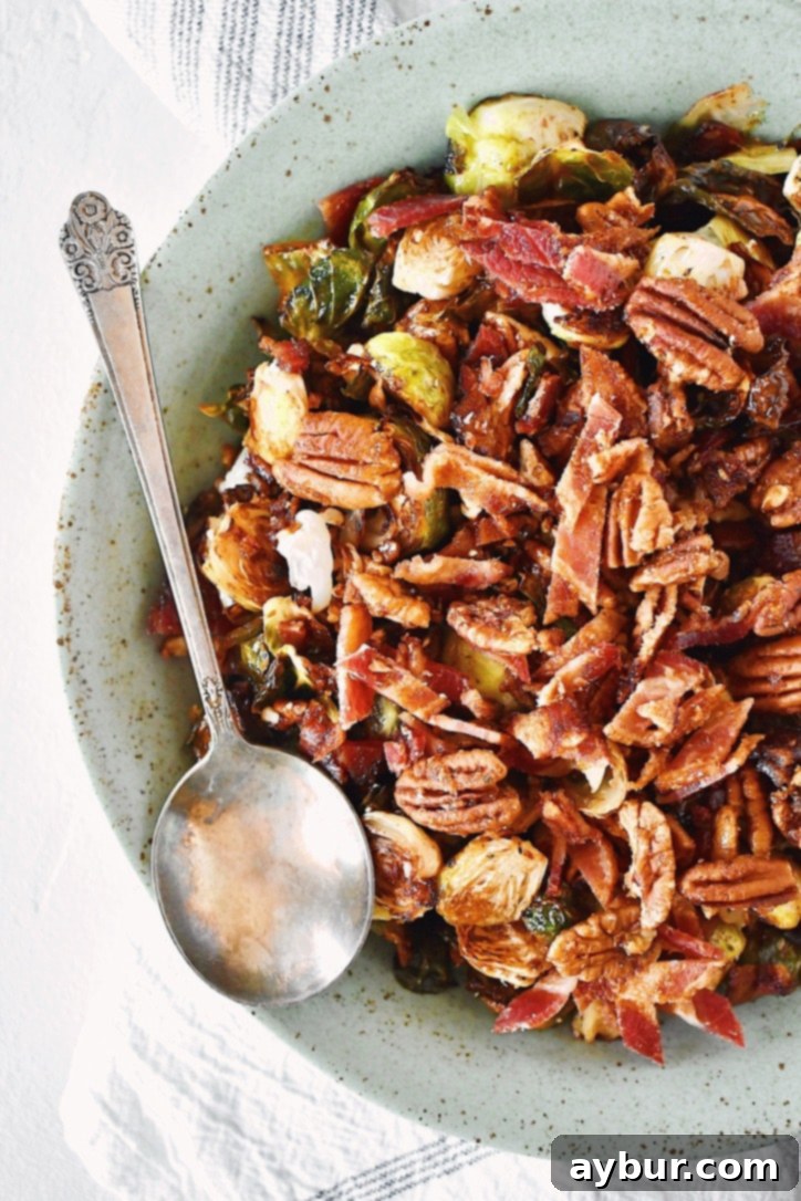 Joanna Gaines Brussels Sprouts from her Magnolia Table Cookbook, prepared by Kendell Kreations