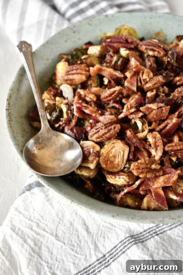 Joanna Gaines Brussels Sprouts from her Magnolia Table Cookbook, prepared by Kendell Kreations