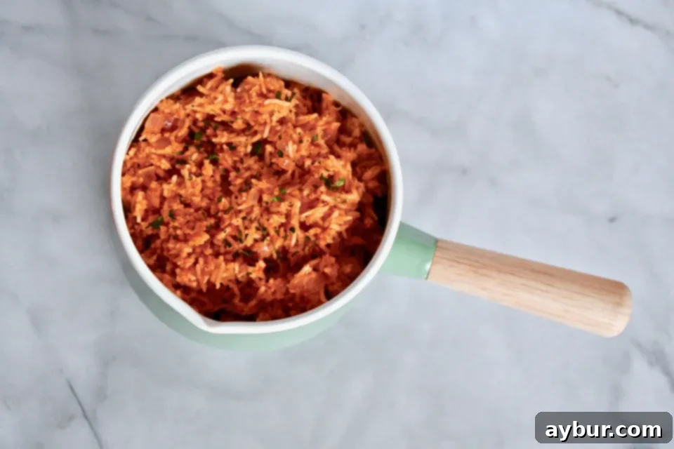 Mom's Classic Sour Cream Chicken Enchiladas and Mexican Rice 6 Mexican Rice from the Magnolia Table Cookbook Prepared by KendellKreations
