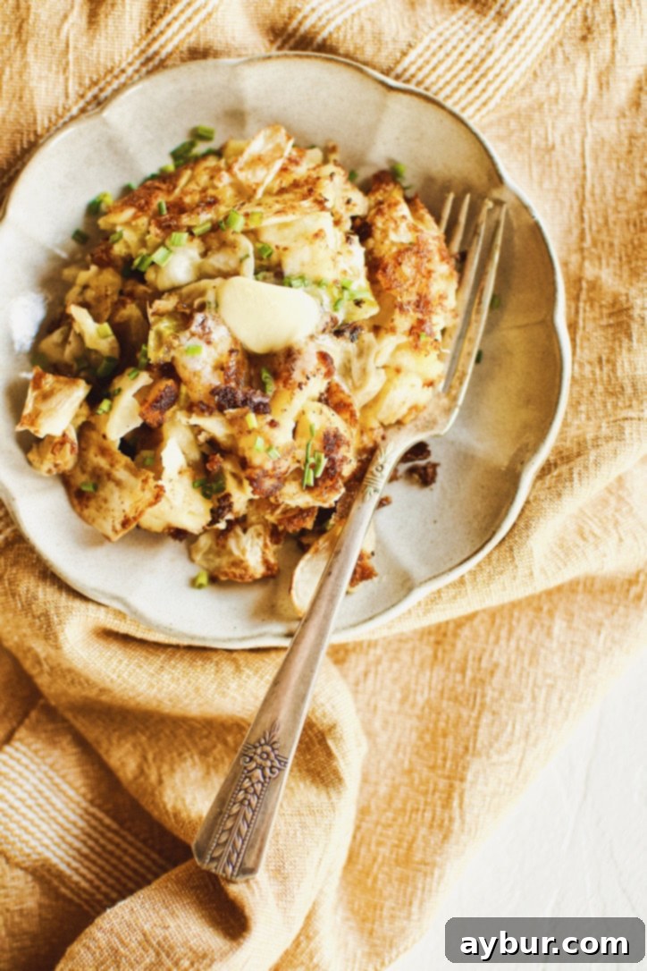 Traditional Irish Colcannon Potatoes