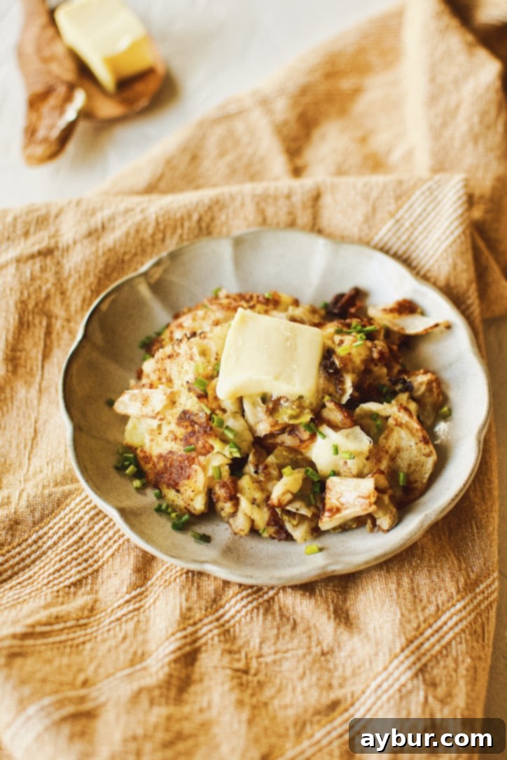 Traditional Irish Colcannon Potatoes