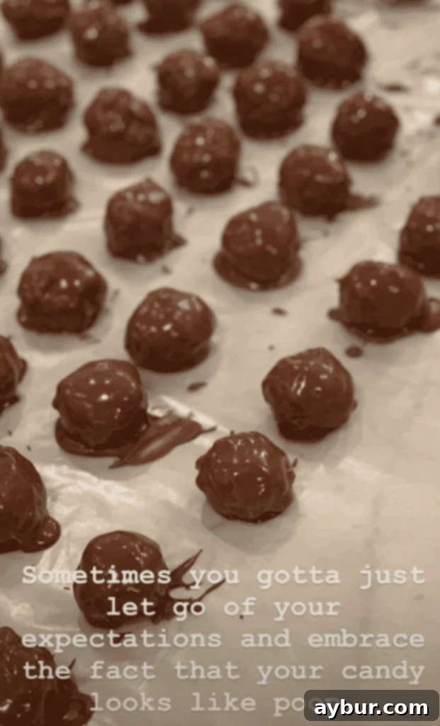 Joanna Gaines shares the reality of her candy making, including mishaps.