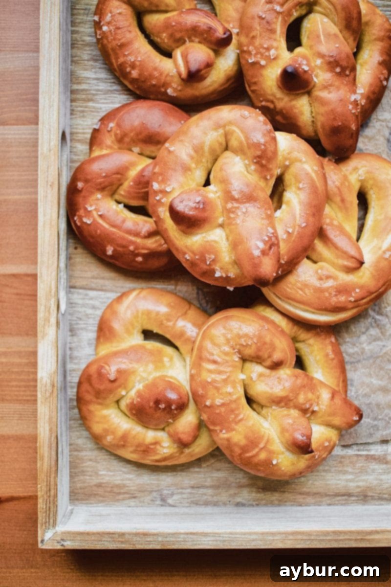 Authentic Movie Theater Pretzels and Cheese Dip 2 Perfectly golden-brown salted soft pretzels, a signature Joanna Gaines recipe, fresh from the oven and ready to be dipped in cheese sauce.
