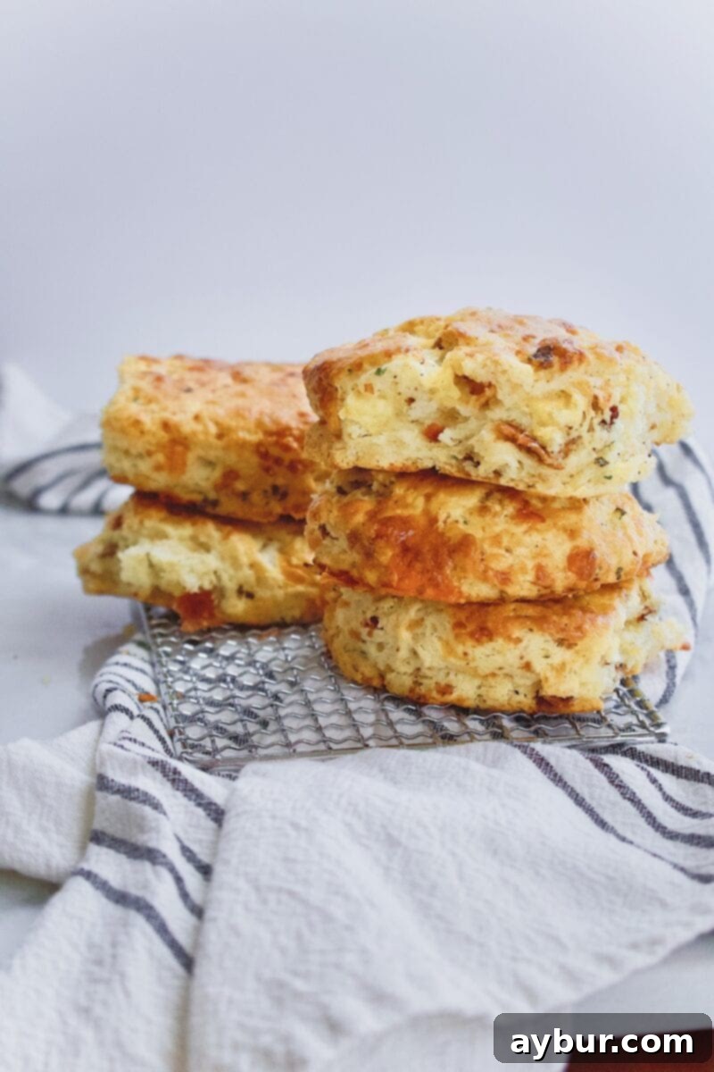 Prize Pig Your Favorite Biscuit 5 Joanna Gaines Prize Pig biscuits stacked up and ready to eat!