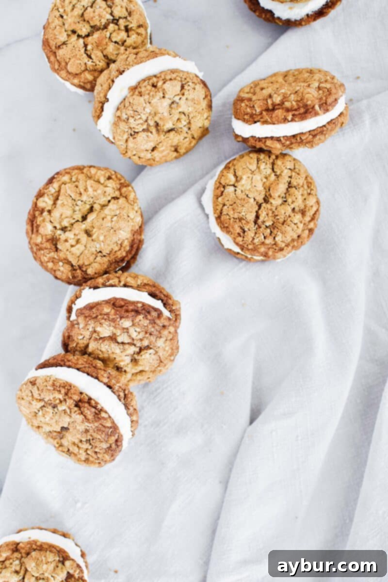 Oatmeal Cream Pies A Taste of Childhood 2 Joanna Gaines recipe for Oatmeal Cream Pies