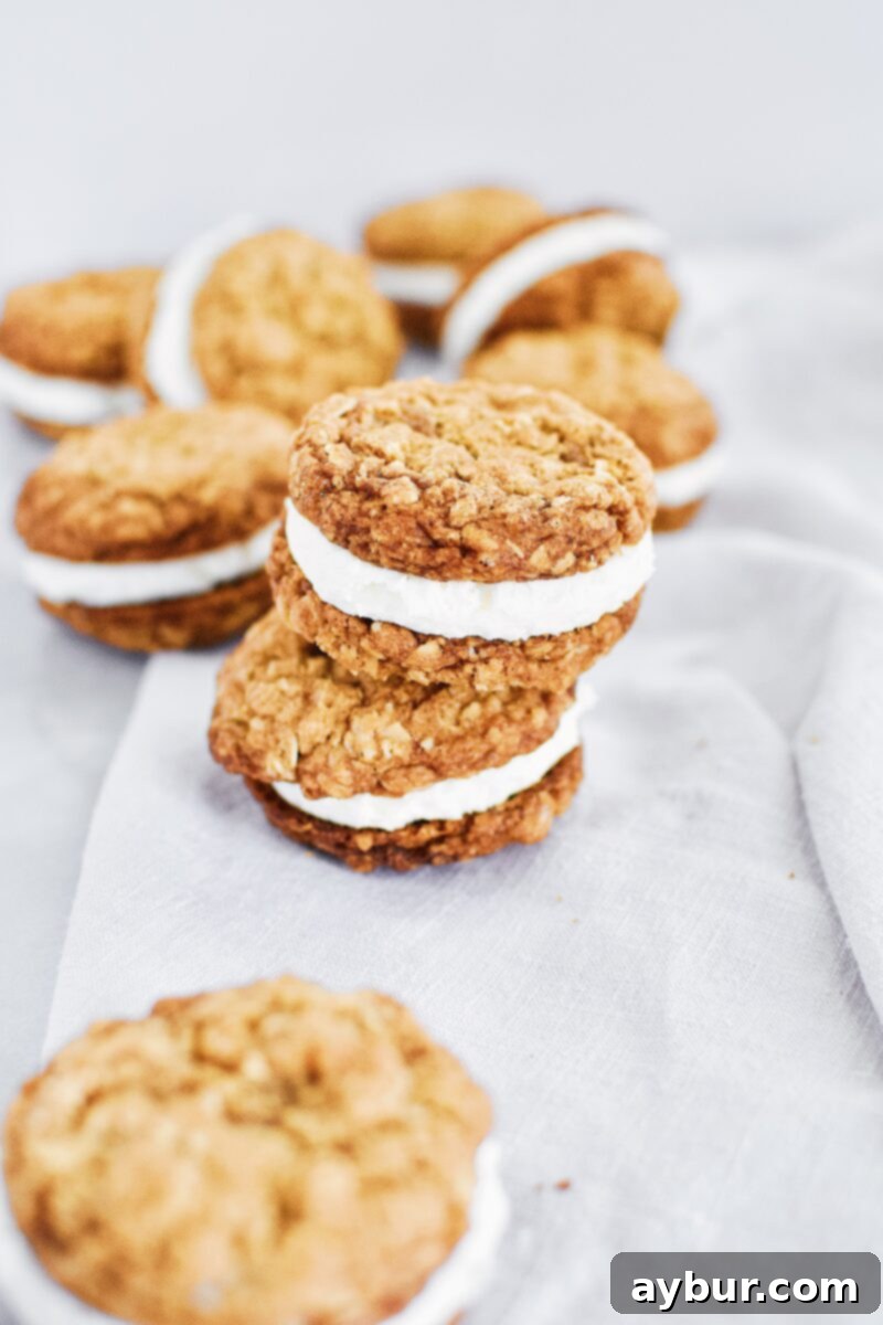 Oatmeal Cream Pies A Taste of Childhood 5 Joanna Gaines recipe for Oatmeal Cream Pies