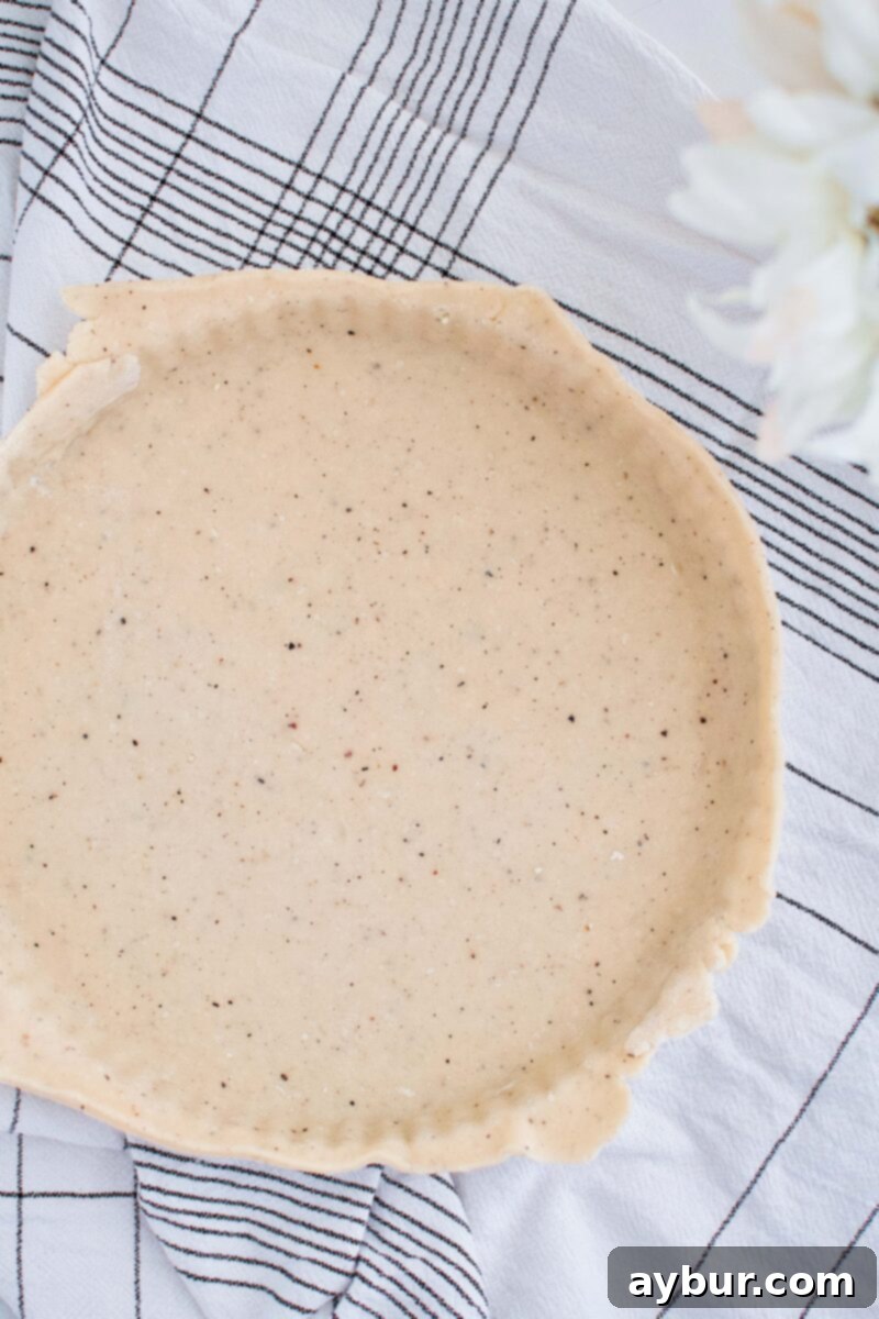 Savory Parmesan Pastry 2 Parmesan Pie Crust ready to be rolled out