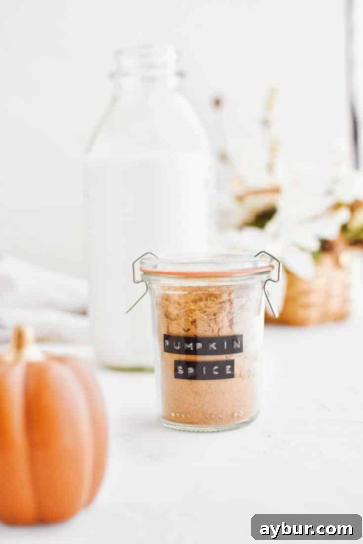 Pinterest pin for Homemade Pumpkin Pie Spice