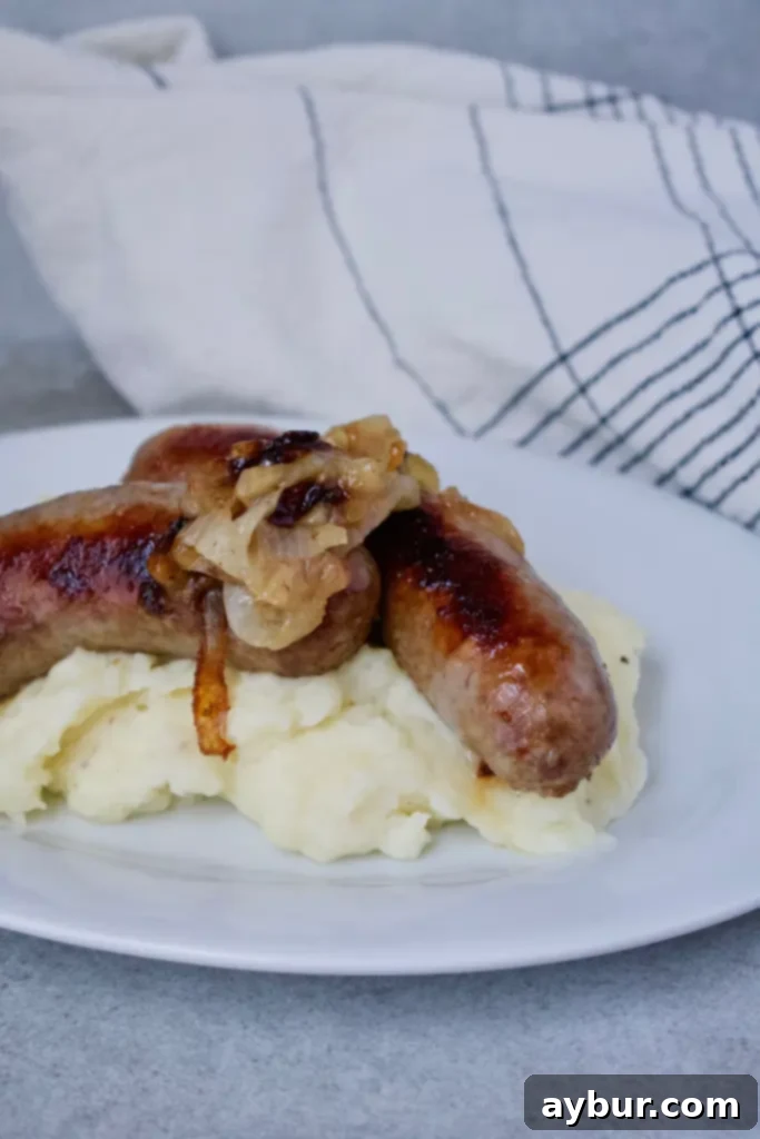 Green Festivities 9 Irish Bangers and Mash
Prepared by KendellKreations