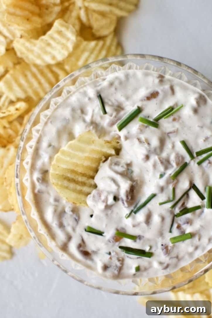 Joanna Gaines recipe for French Onion Dip from the Magnolia Table Cookbook Vol.2 and Magnolia Table with Joanna Gaines Cooking Show.