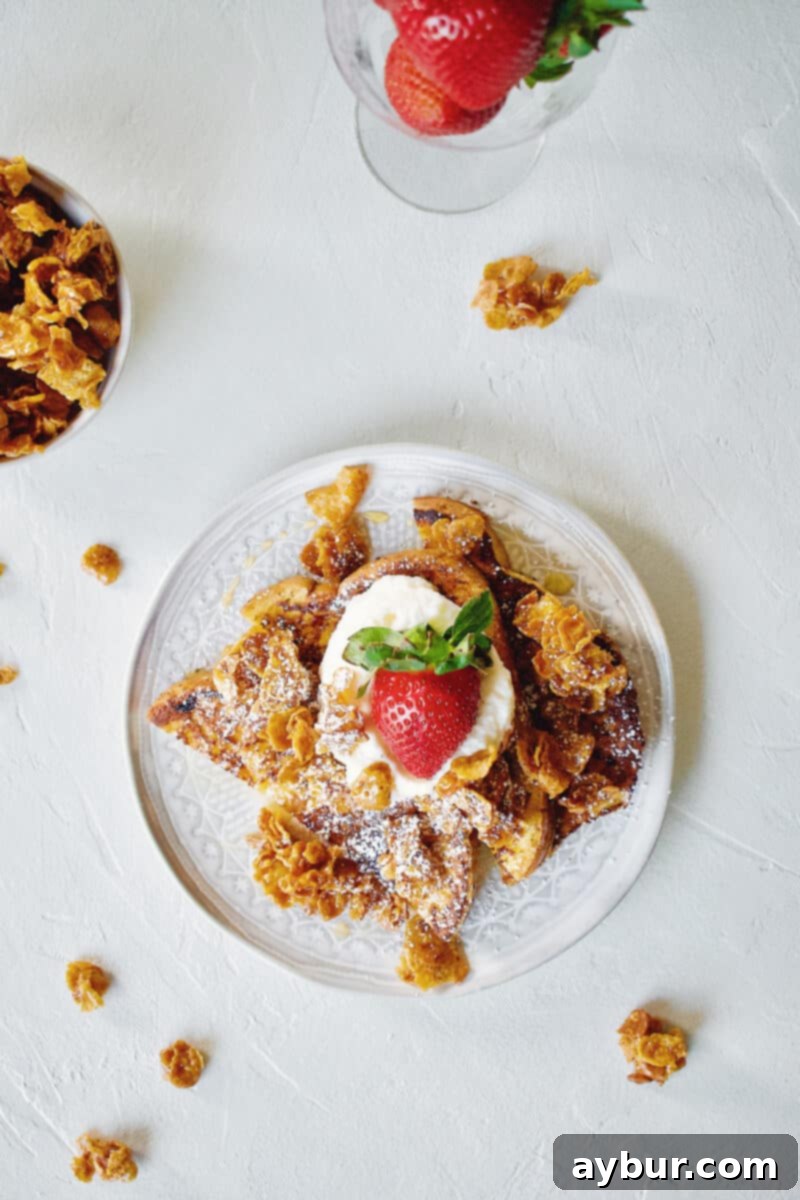 French Toast Crunch: Not Worth the Hassle 3 Close-up of the French Toast Crunch from Joanna Gaines Magnolia Table Cookbook Volume 2, showcasing the texture and appearance after cooking, prepared by KendellKreations